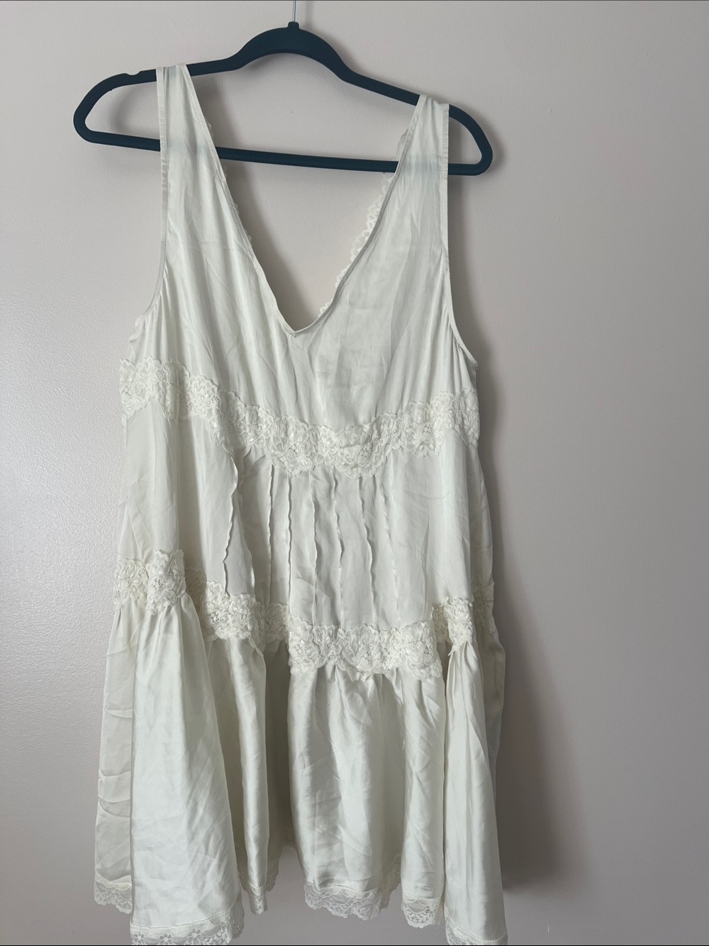 Free People In This Groove Mini Slip Dress - Picture 5 of 8